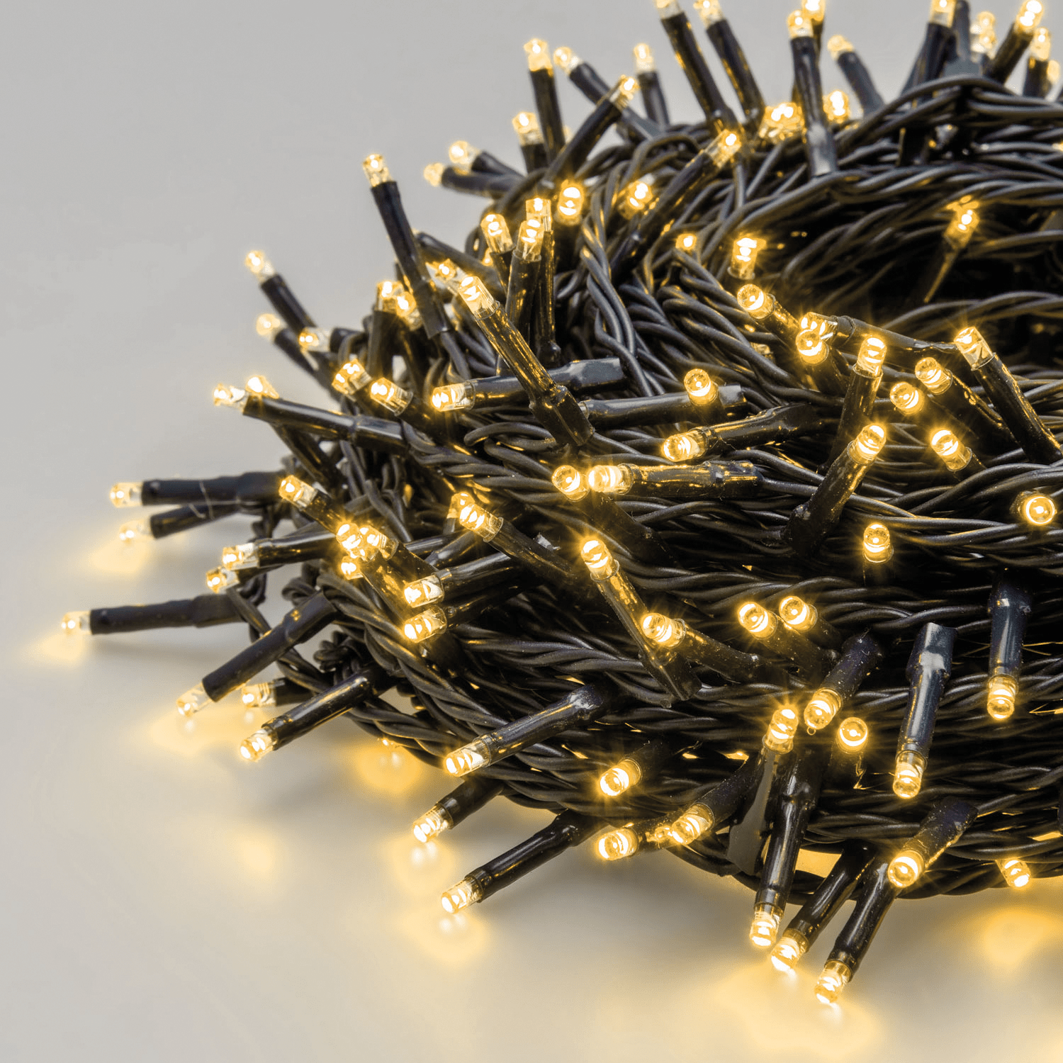 LED Minilichterkette mit warmweißen LEDs - WeihnachtsladenLotti