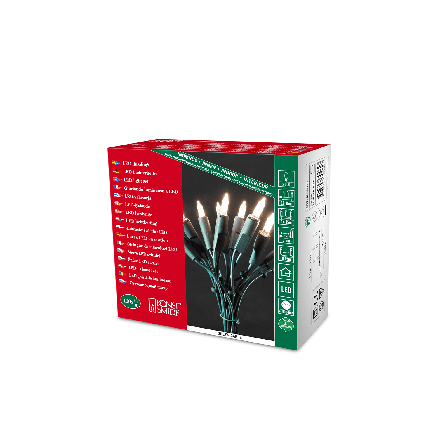 LED Minilichterkette 'Onestring' - WeihnachtsladenKonstsmide