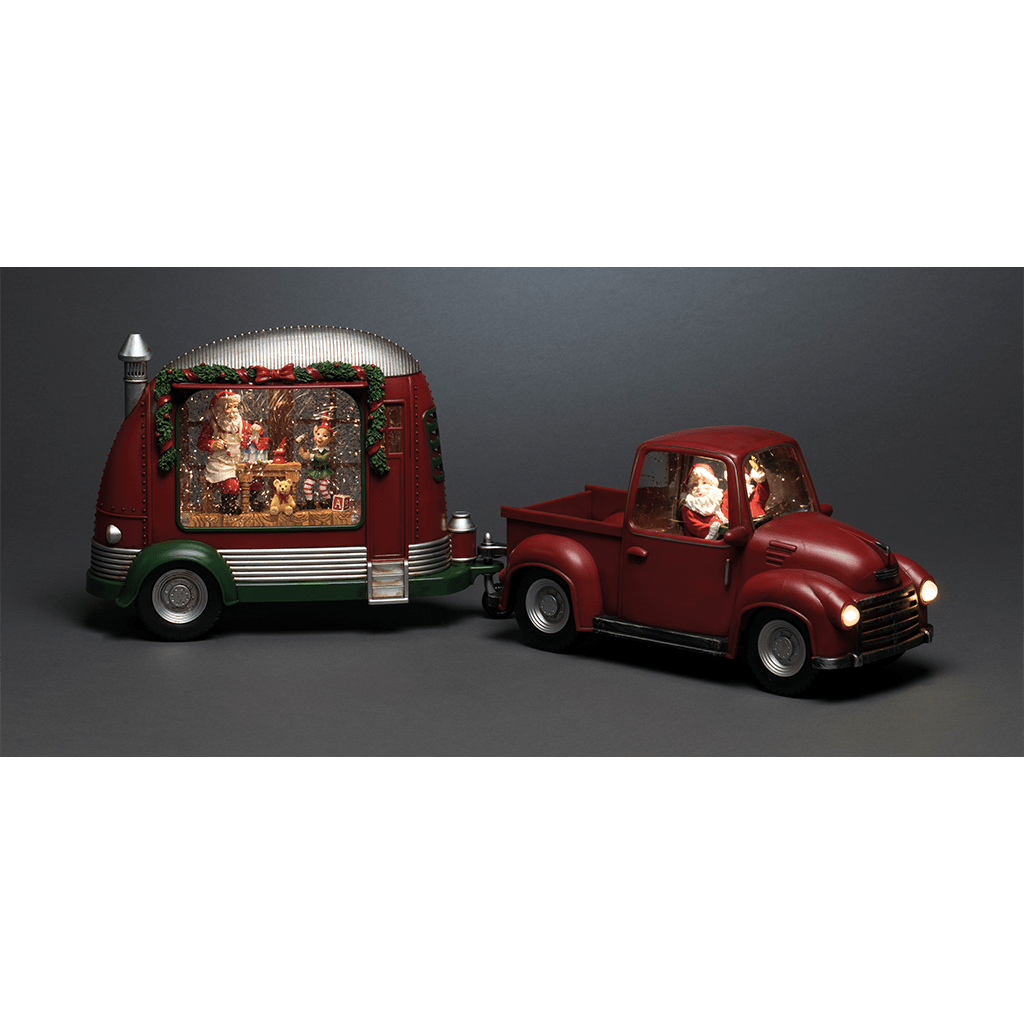 LED Pick - up mit Weihnachtsmann - WeihnachtsladenKonstsmide