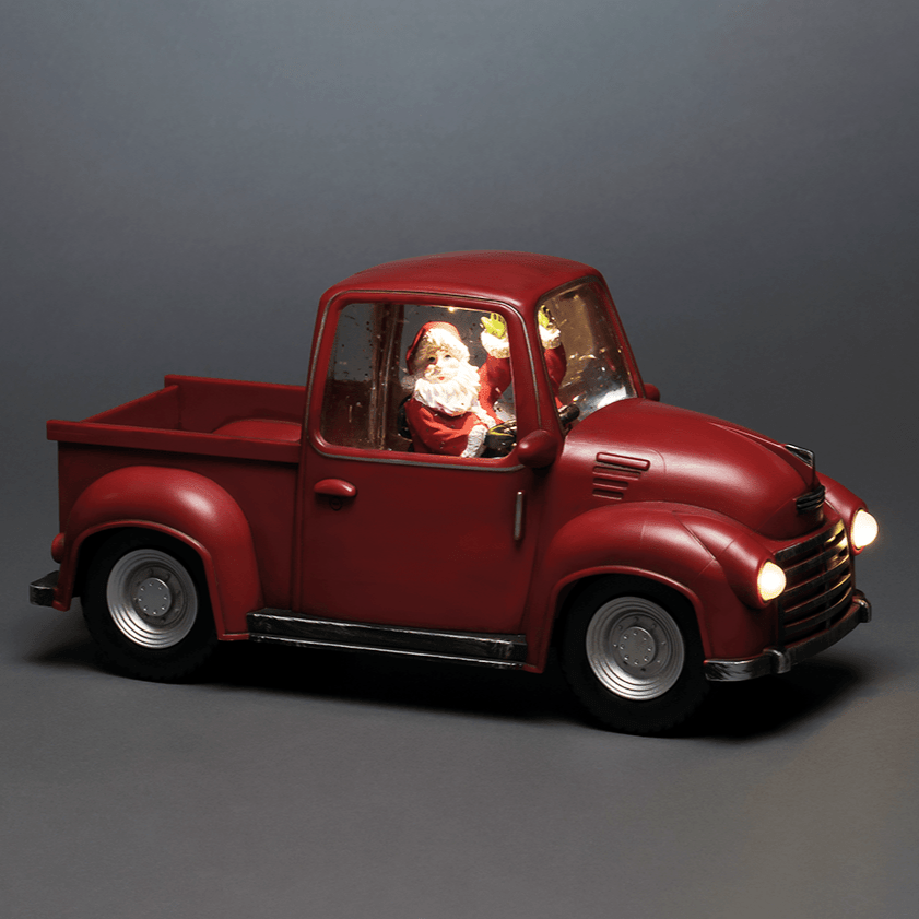 LED Pick - up mit Weihnachtsmann - WeihnachtsladenKonstsmide