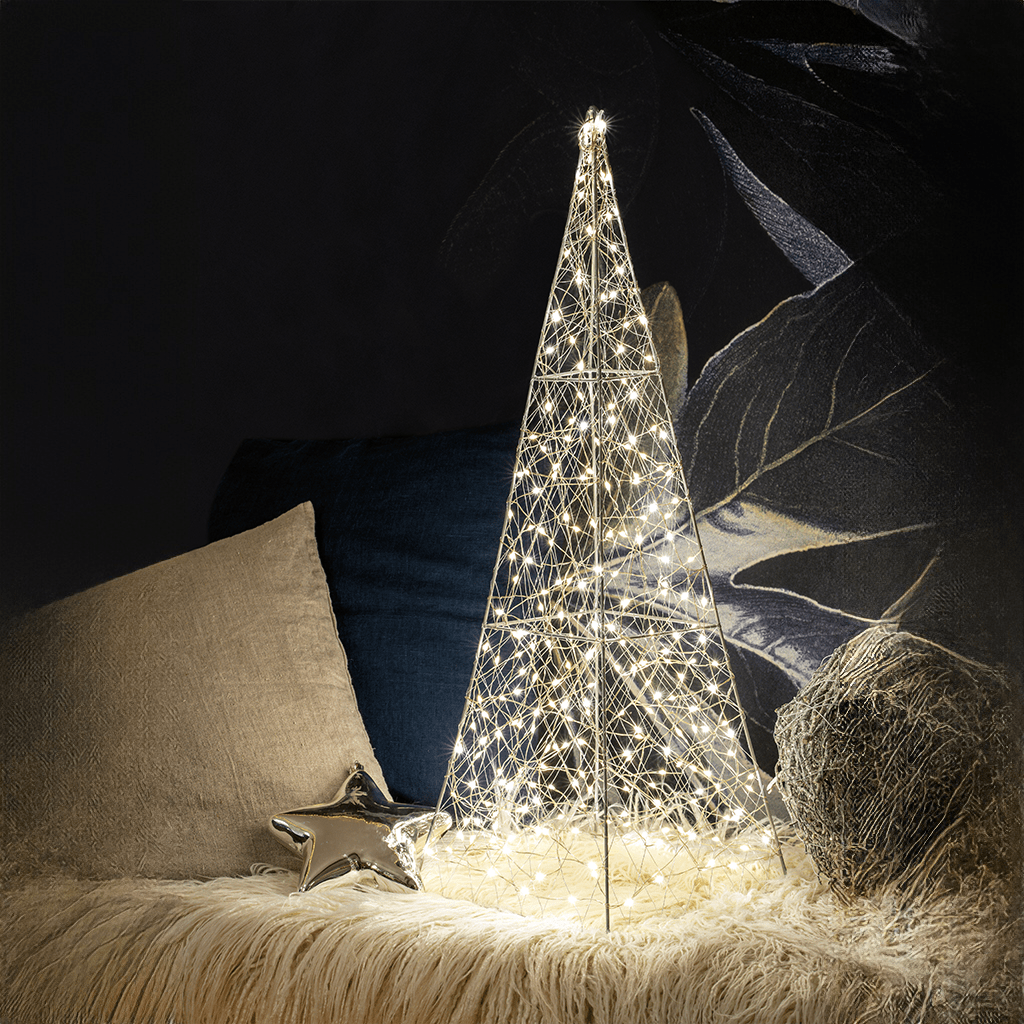 LED Pyramide 90cm - Weihnachtsladenhellum
