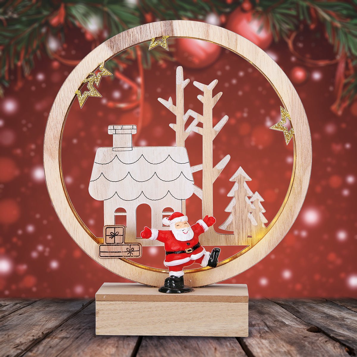 LED Ring 'Nikolaus' - WeihnachtsladenRiffelmacher & Weinberger