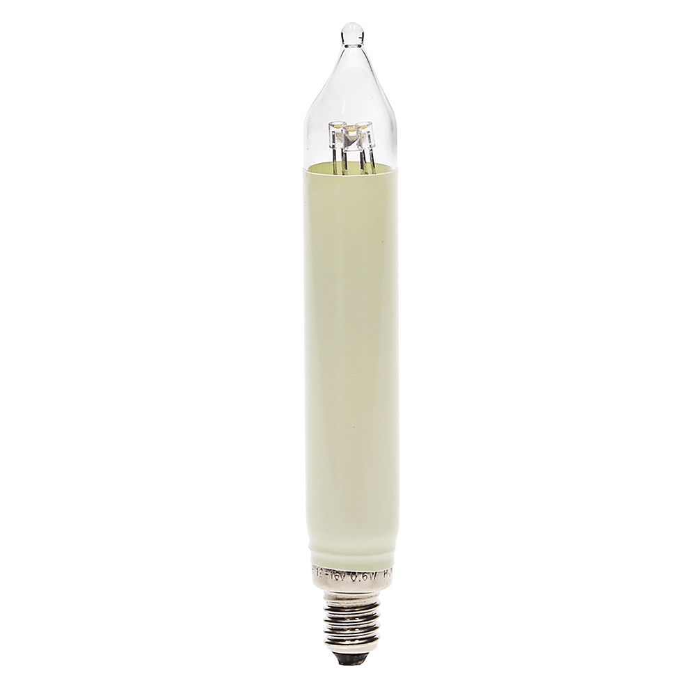 LED - Schaftkerze E10 für verschiedene Lichterketten - Weihnachtsladenhellum