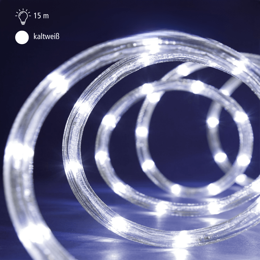 LED Schlauch kaltweiß 15m - WeihnachtsladenLotti