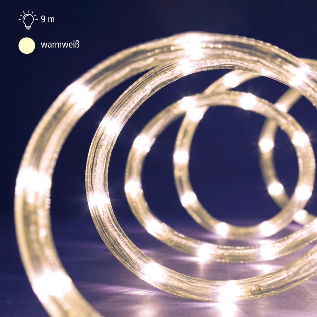 LED Schlauch warmweiß 9m - WeihnachtsladenLotti