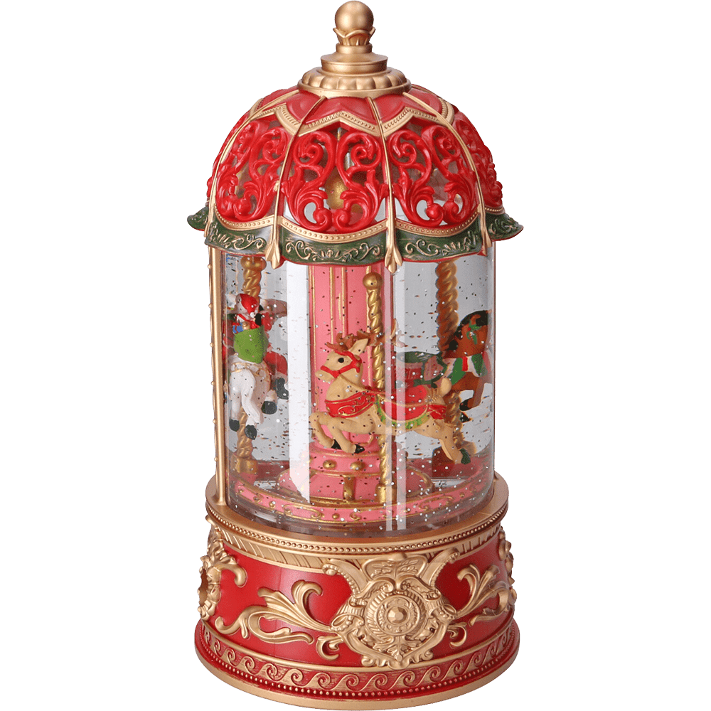 LED - Schneelaterne 'Karussell' - WeihnachtsladenKonstsmide