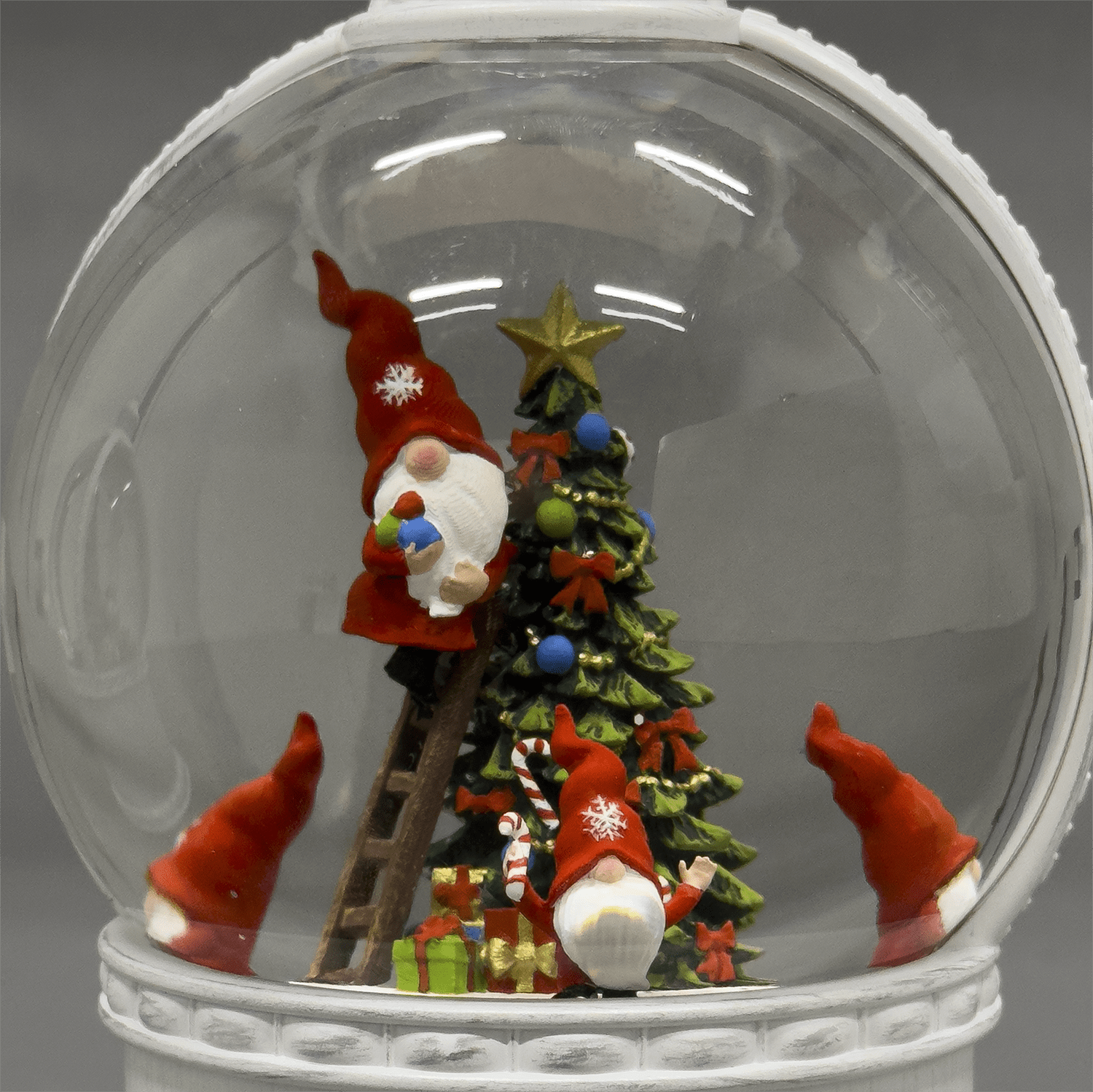 LED - Schneelaterne 'Santas' - WeihnachtsladenKonstsmide