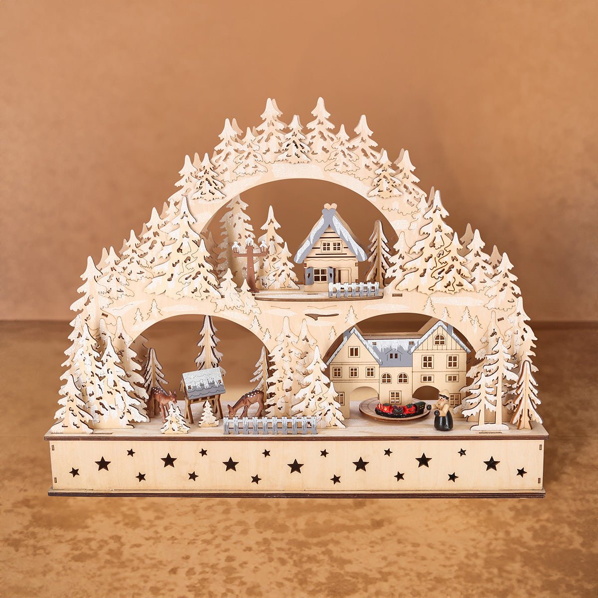 LED - Schwibbogen 'Winter' - WeihnachtsladenHeinz HANDELSKONTOR