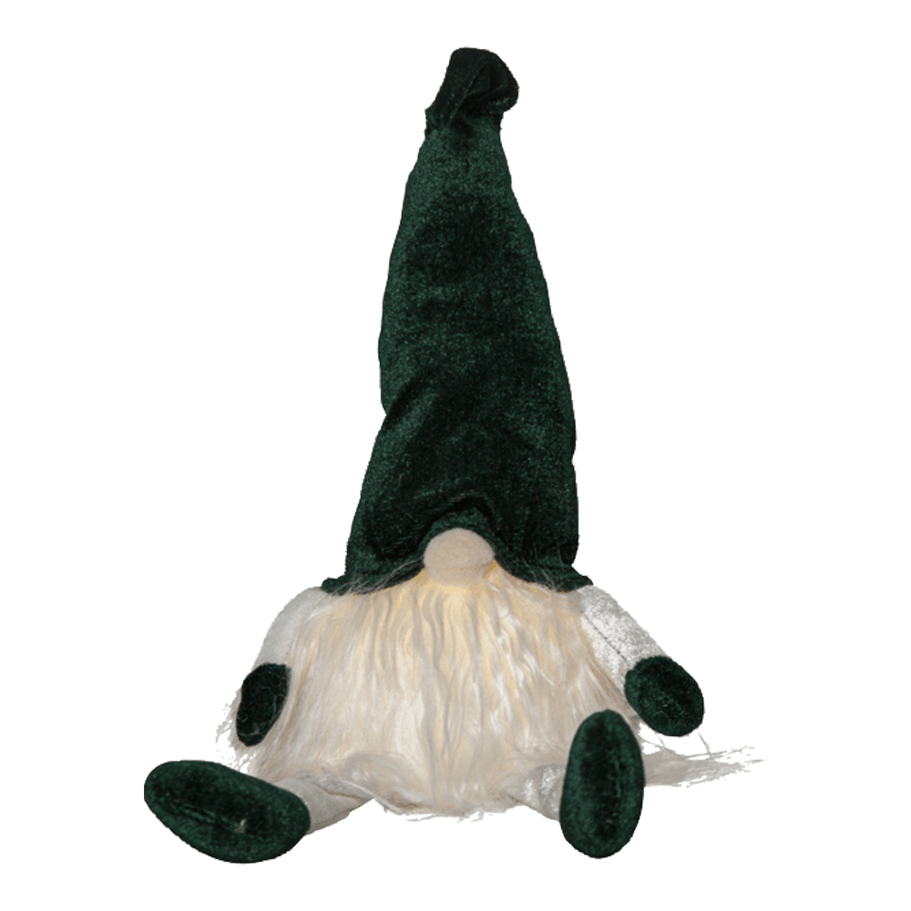 LED - Stoff - Figur 'Joylight' grün - WeihnachtsladenStar Trading