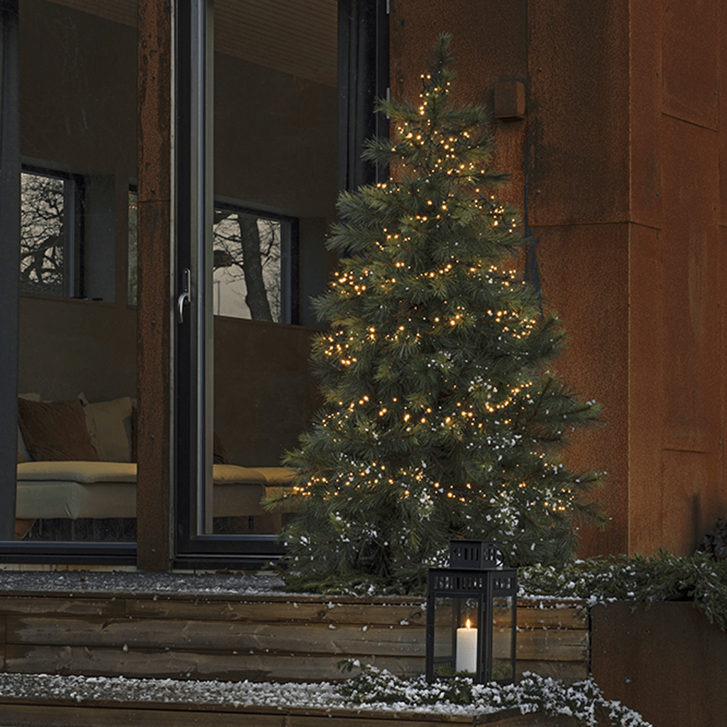 LED System Lichterkette 'Cluster' - 230 warmweiße LED, 100m - WeihnachtsladenKonstsmide