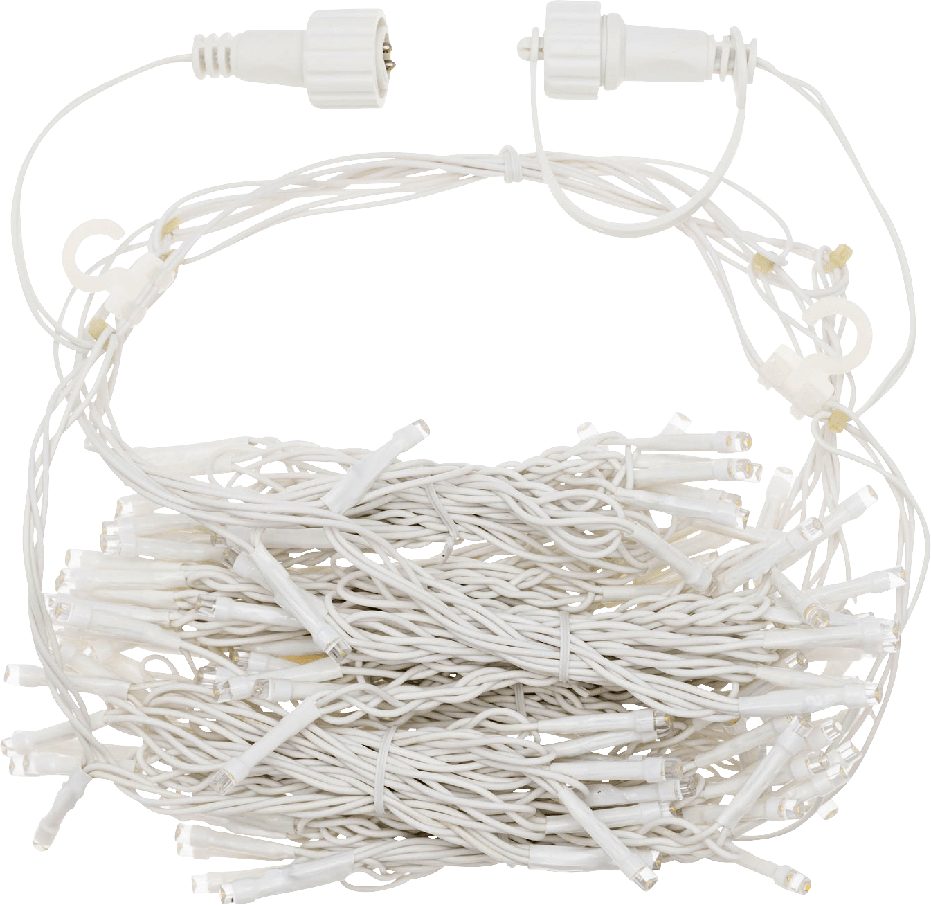 LED - System Lichtervorhang mit 120 bernsteinfarbenen LEDs - WeihnachtsladenLotti