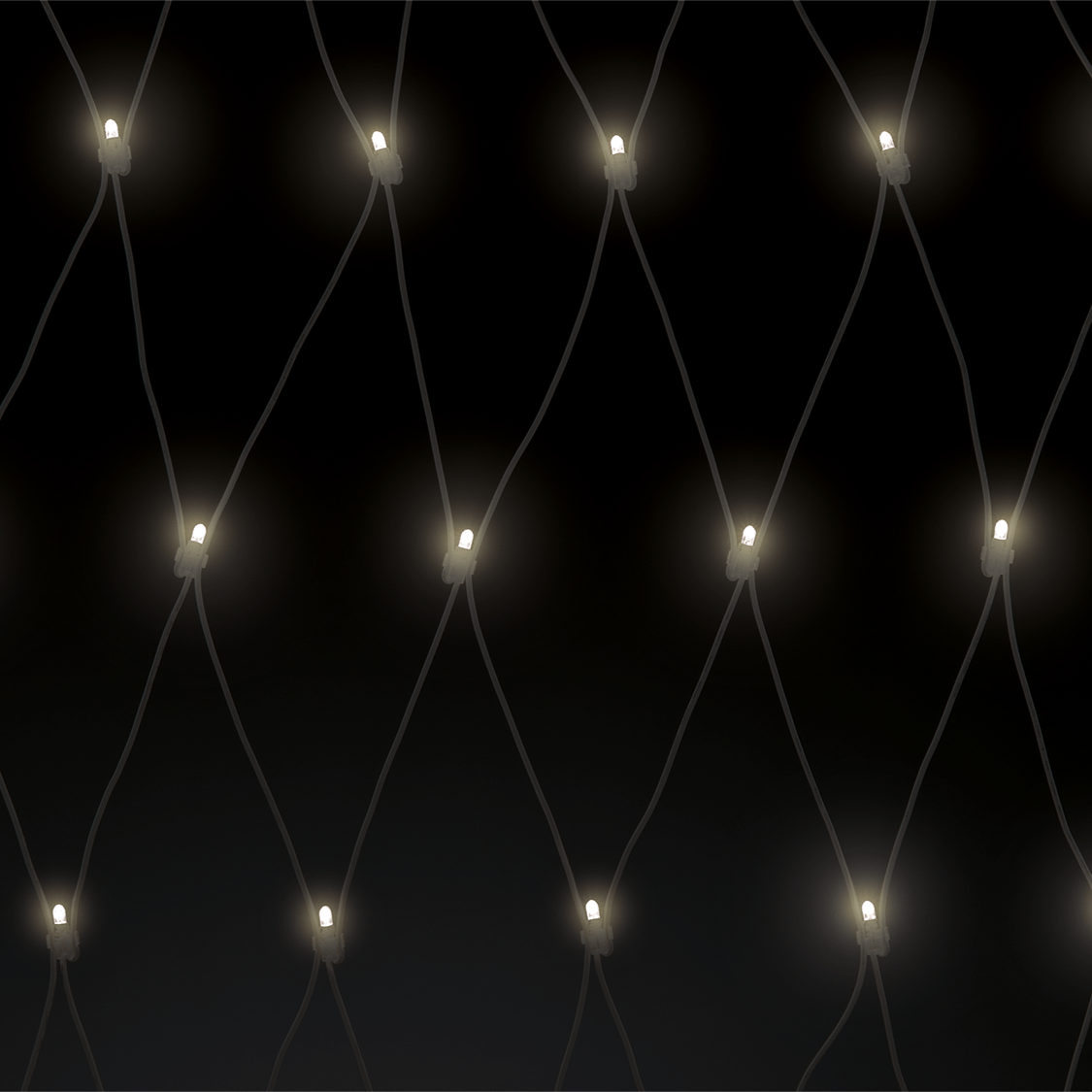 LED System - Netzkette 2x1m warmweiß - WeihnachtsladenStar Trading