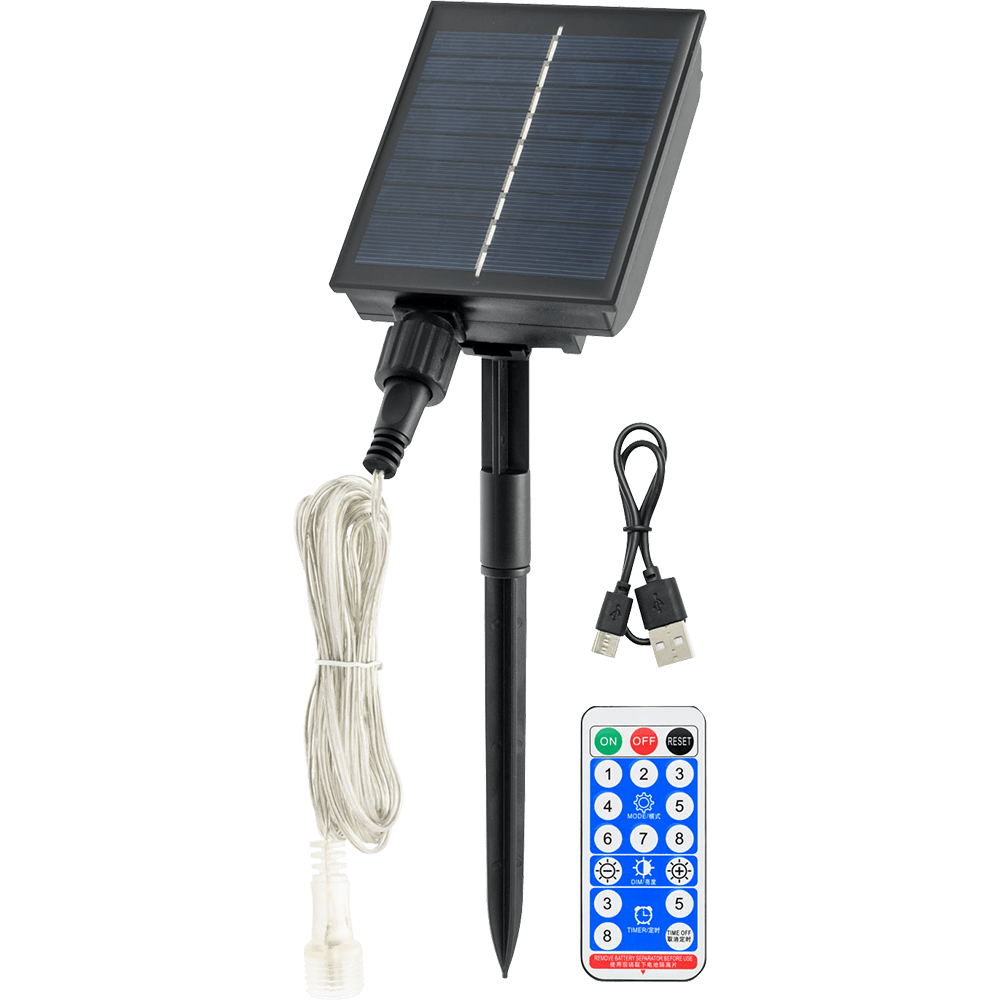 LED - System Solarkollektor für 600 LED 56527 - WeihnachtsladenLotti