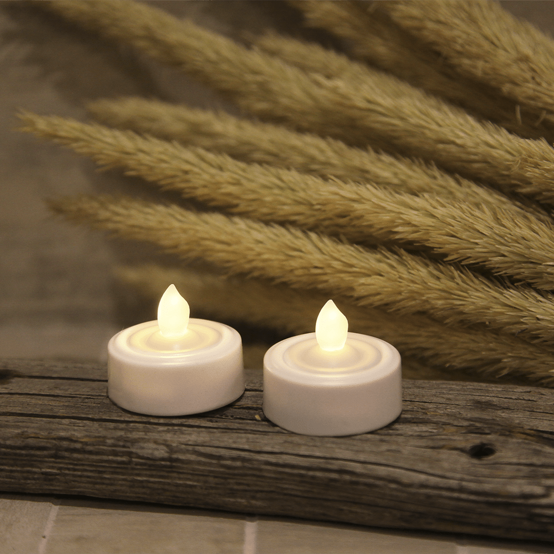 LED - Teelicht 'Paulo' mit Timer - WeihnachtsladenStar Trading
