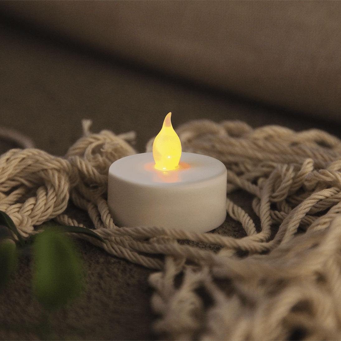 LED - Teelicht - Set 'Paulo' 4er - Set - WeihnachtsladenStar Trading