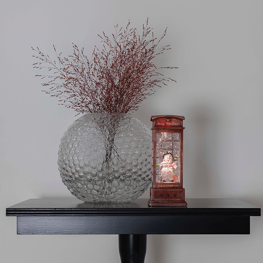 LED Telefonzelle mit Schneemann - WeihnachtsladenKonstsmide