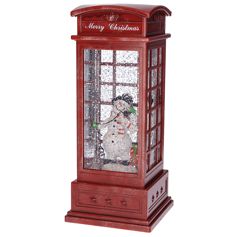 LED - Telefonzelle "Schneemann" - WeihnachtsladenKonstsmide