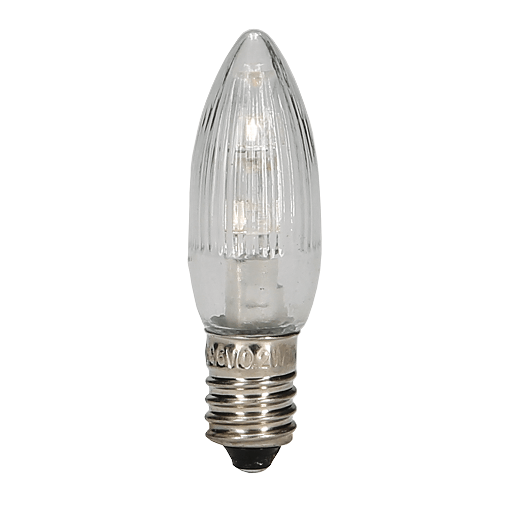 LED - Topkerzen halb geriffelt für außen - WeihnachtsladenKonstsmide