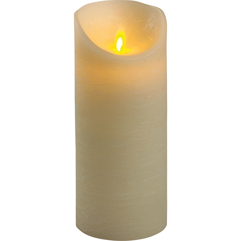 LED - Wachskerze mit Echtflammen - Effekt - WeihnachtsladenLotti