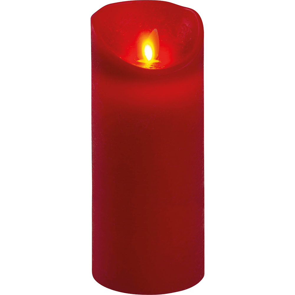 LED - Wachskerze mit Flammeneffekt - WeihnachtsladenLotti