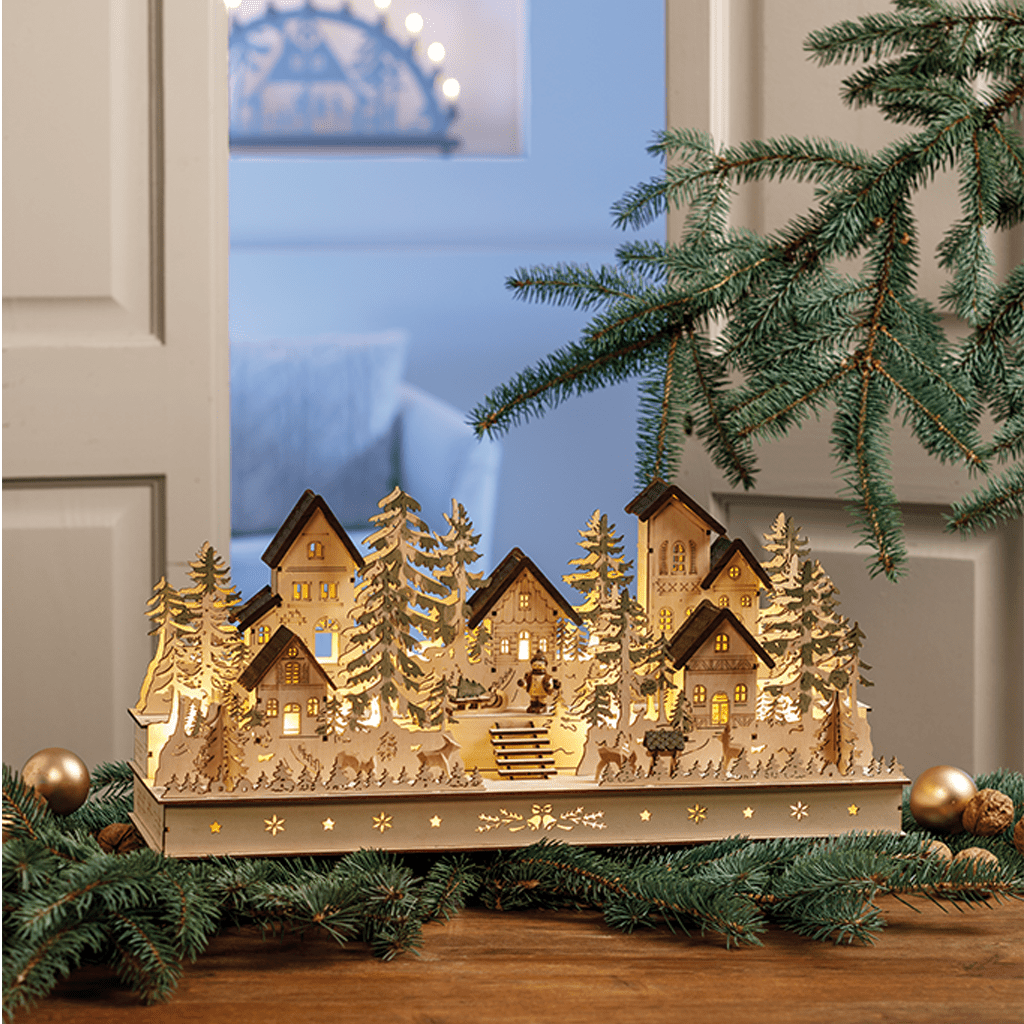 LED Weihnachtsdorf - WeihnachtsladenSAICO