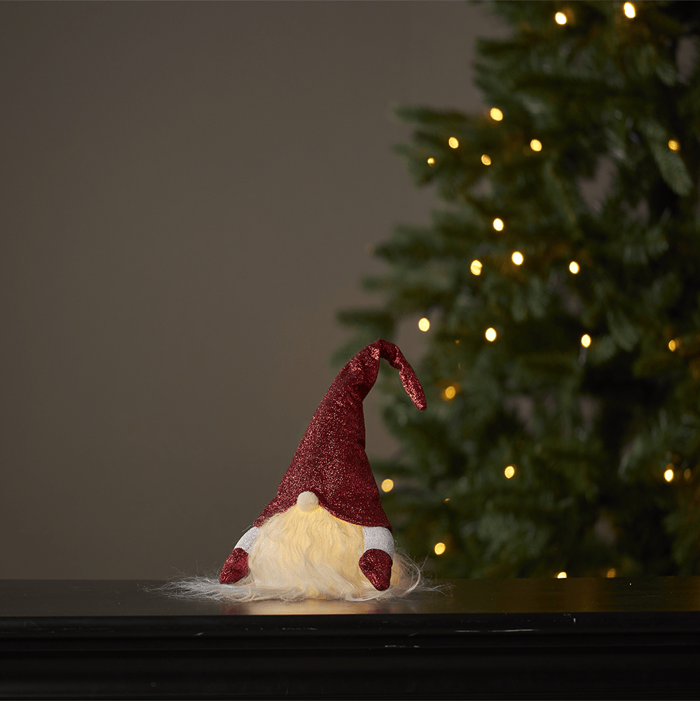 LED - Wichtel 'Joylight' rot - WeihnachtsladenStar Trading