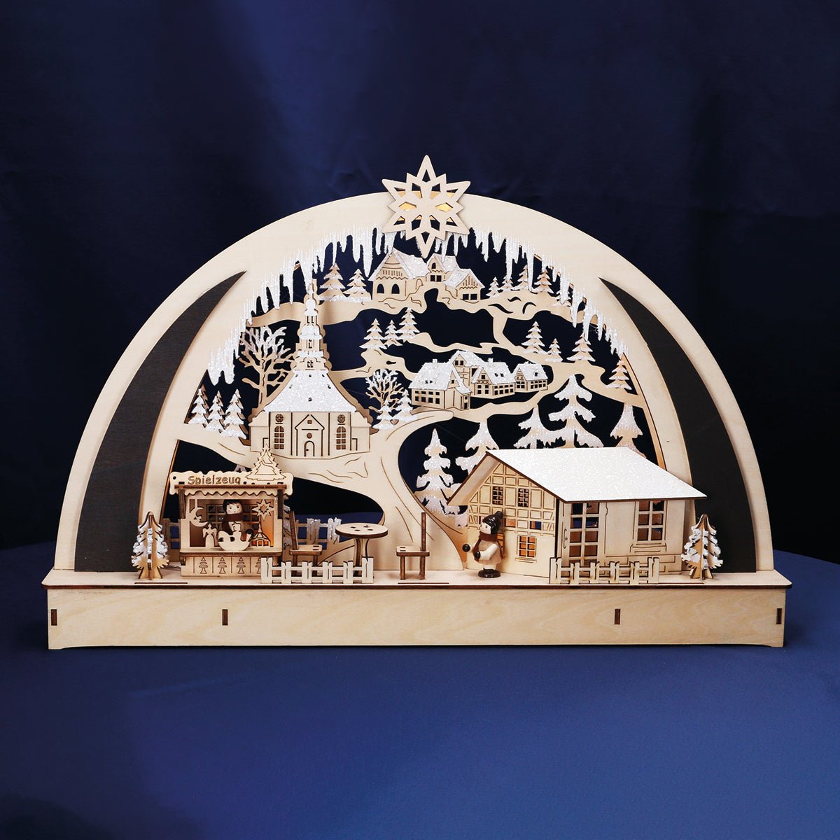 Lichterbogen 'In Seiffen' - WeihnachtsladenSAICO