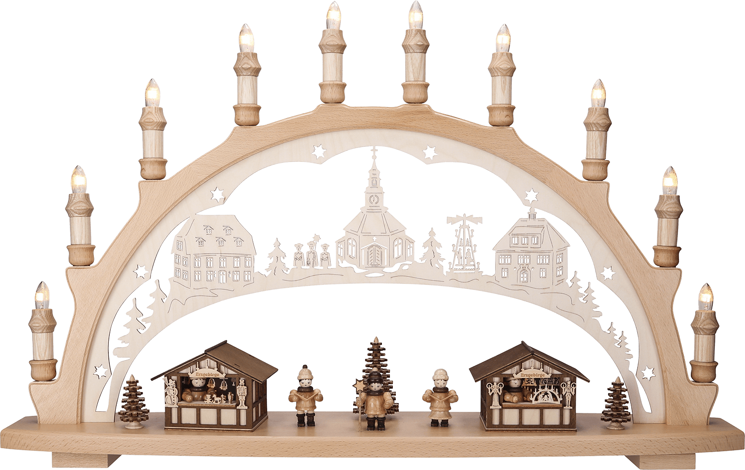Lichterbogen 'Weihnachtsmarkt' - WeihnachtsladenSAICO
