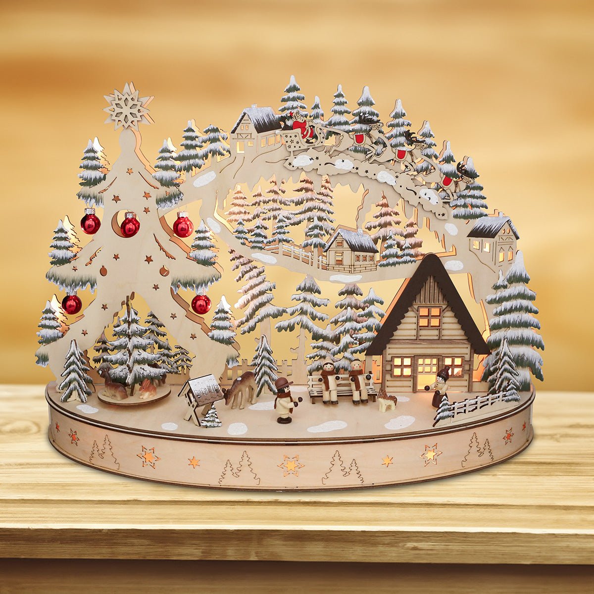 Lichterbogen 'Winterdorf' - WeihnachtsladenSAICO