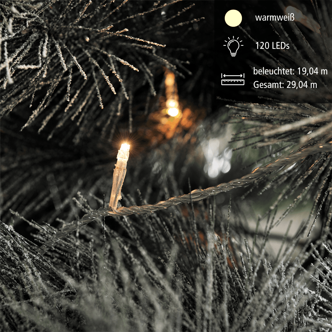 Micro LED Kette 120 warmw. LED - WeihnachtsladenKonstsmide