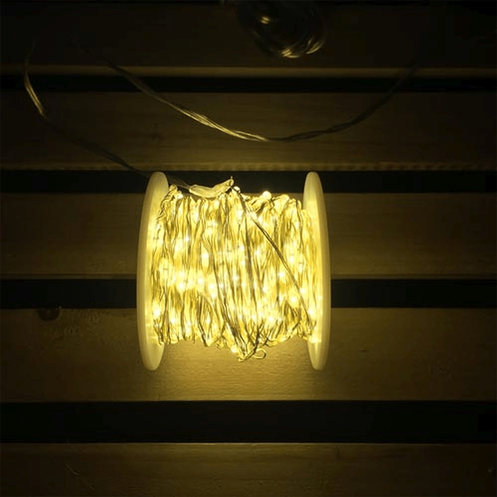 Micro LED - Lichterkette 100 flg. warmweiß - WeihnachtsladenLotti