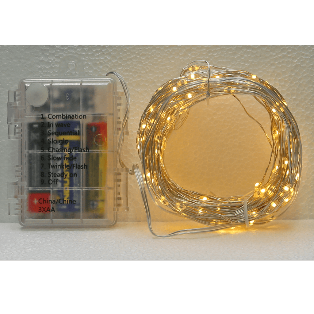 Micro LED - Lichterkette 200 flg. warmweiß - WeihnachtsladenLotti