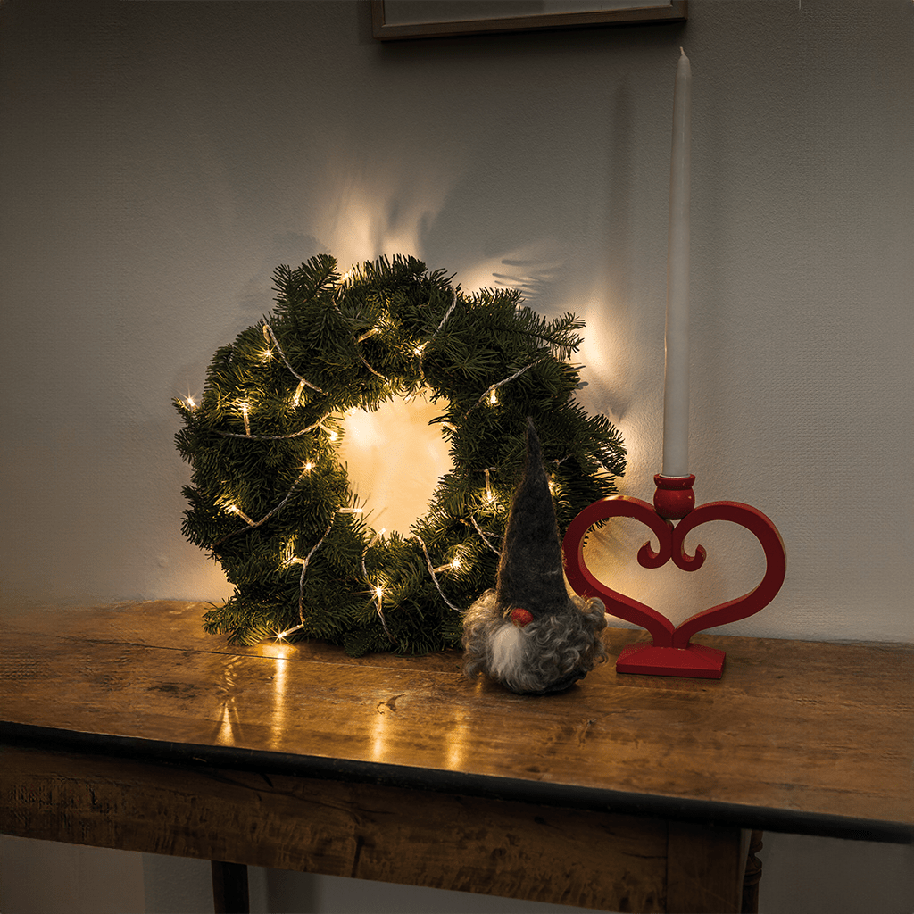 Micro LED - Lichterkette 35 flg. ww, transp.Kabel - WeihnachtsladenKonstsmide