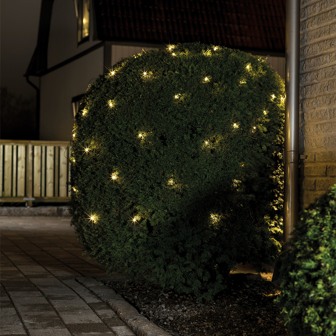 Micro LED Lichternetz außen 32 ww LED - WeihnachtsladenKonstsmide