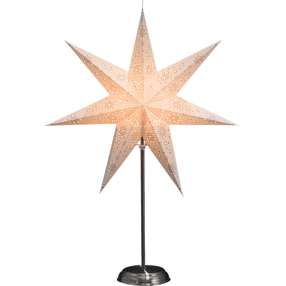 Papier - Leuchter Stern - WeihnachtsladenKonstsmide