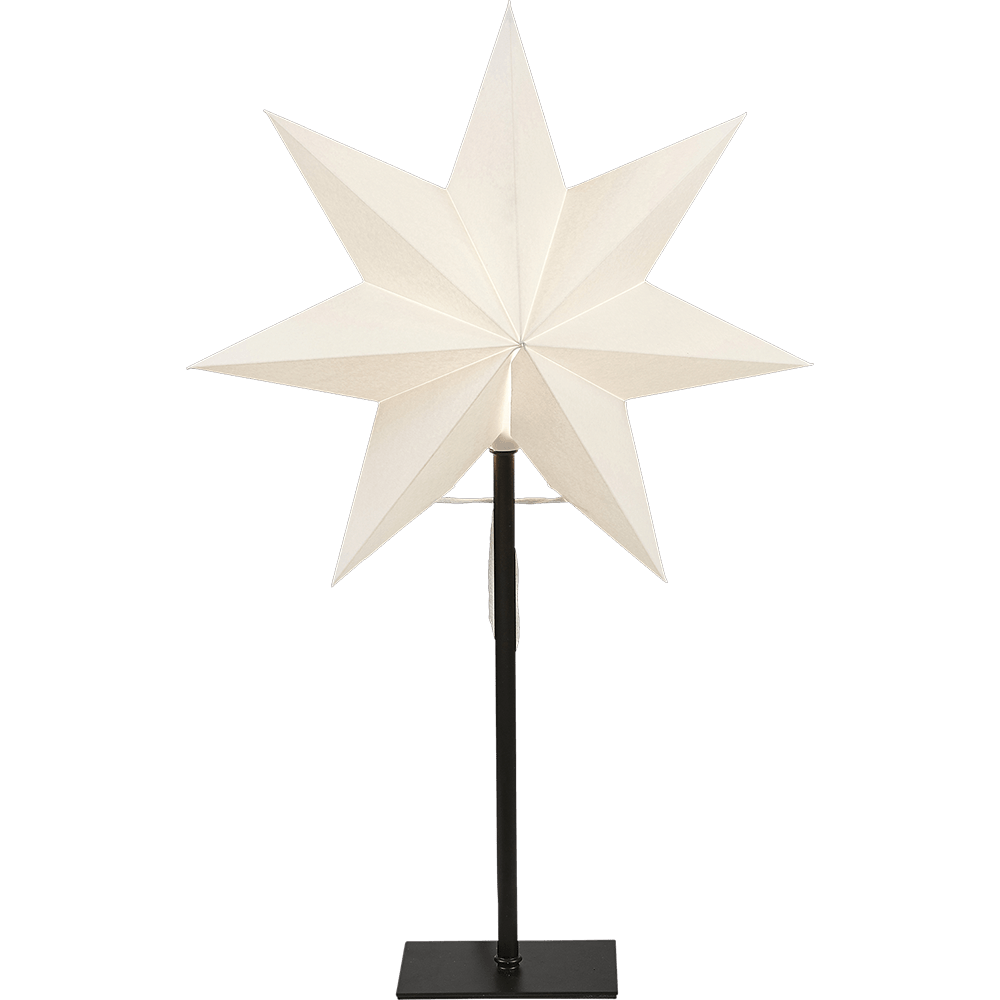 Papier - Leuchter Stern 'Frozen' - WeihnachtsladenStar Trading