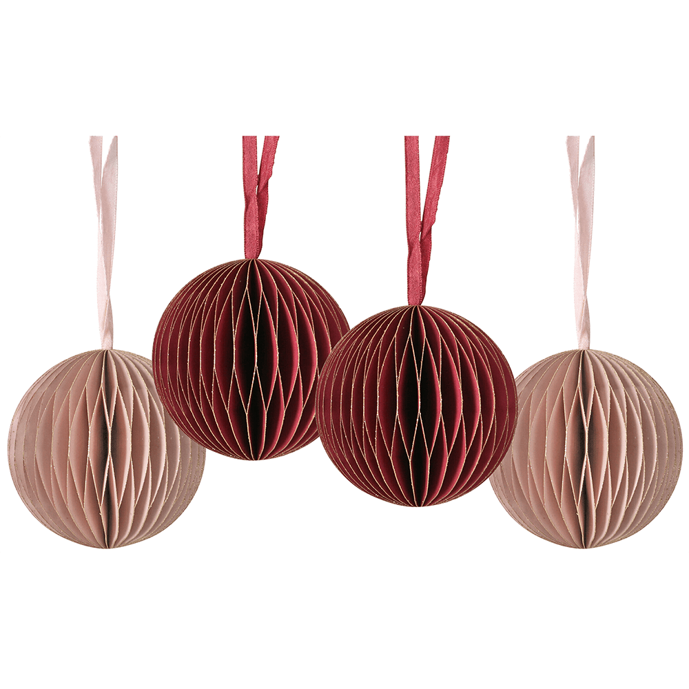 Papierkugel - Set für weihnachtliche Dekorationen - WeihnachtsladenSöllner Floristik