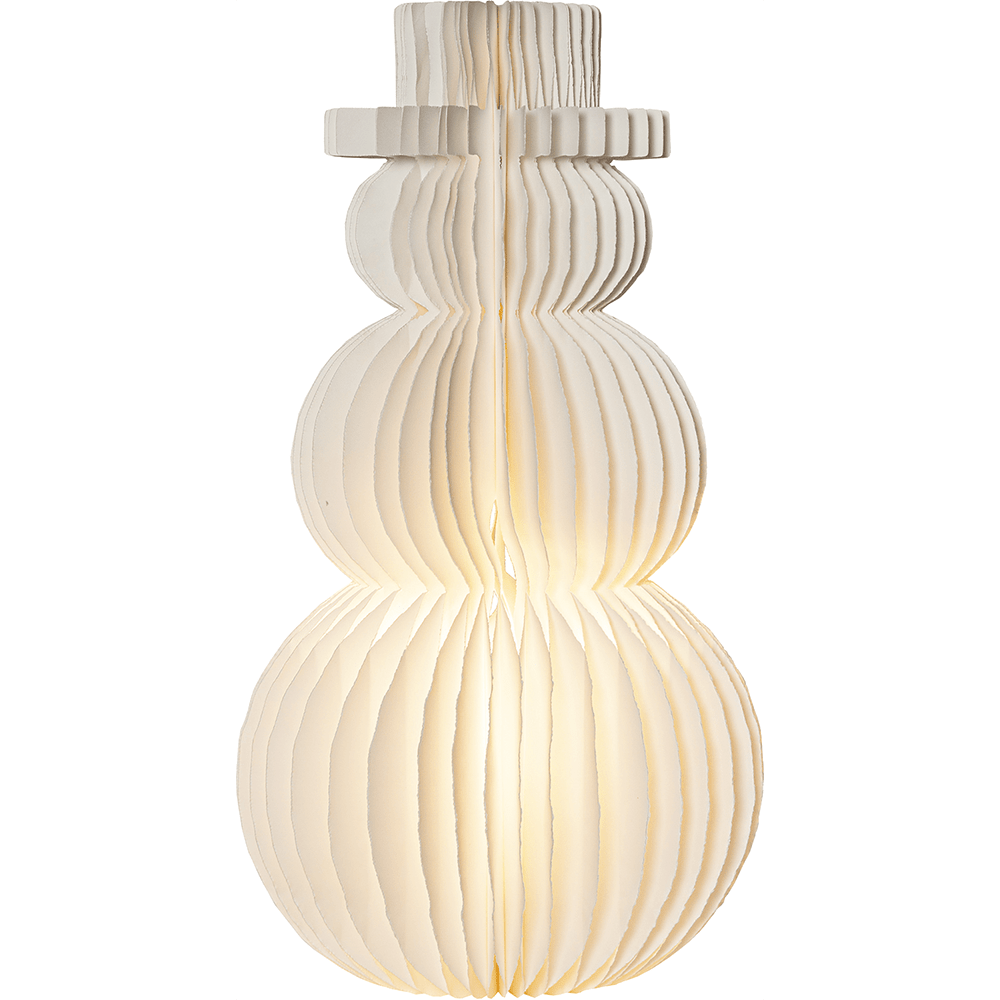 Papierschneemann 'Snowman' 50cm - WeihnachtsladenStar Trading