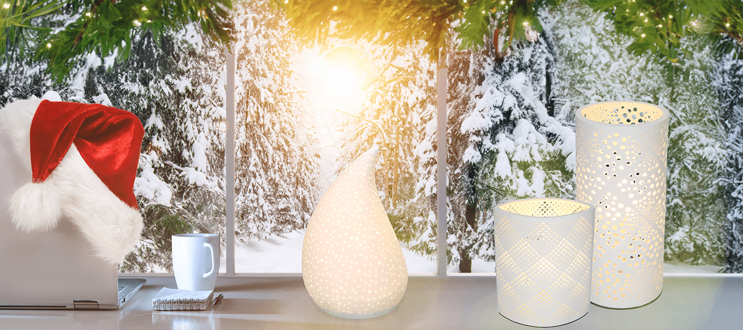 Porzellan - Leuchte Bubbles - WeihnachtsladenSAICO