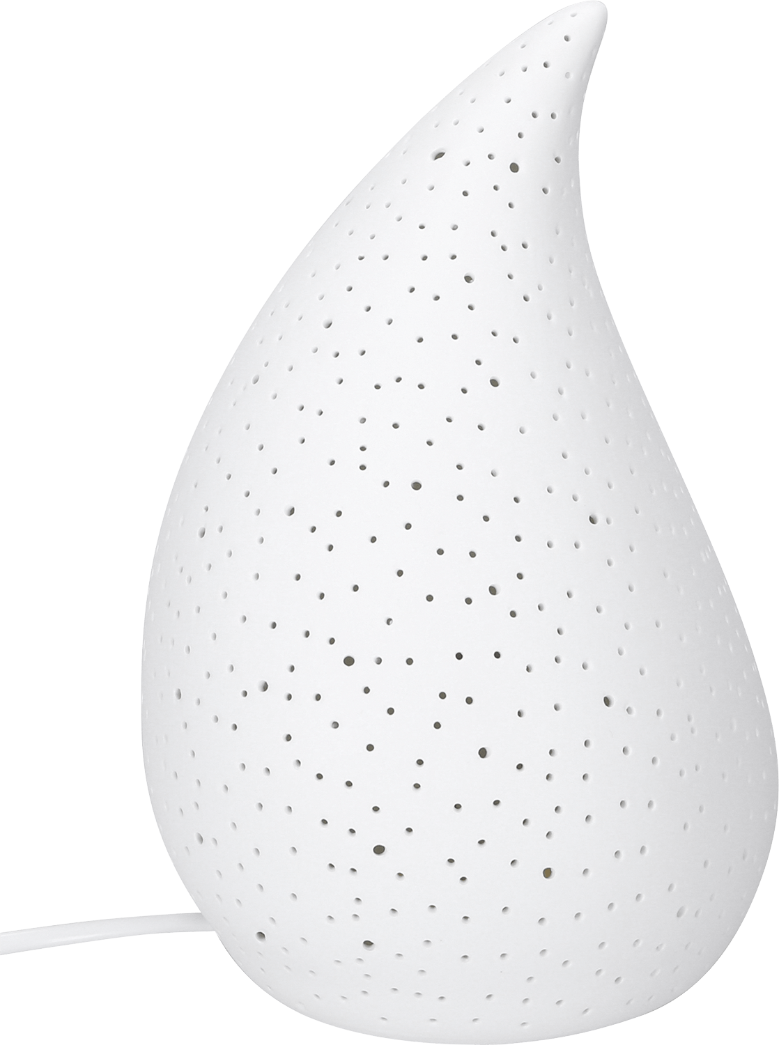 Porzellanlampe 'Flamme' - WeihnachtsladenSAICO