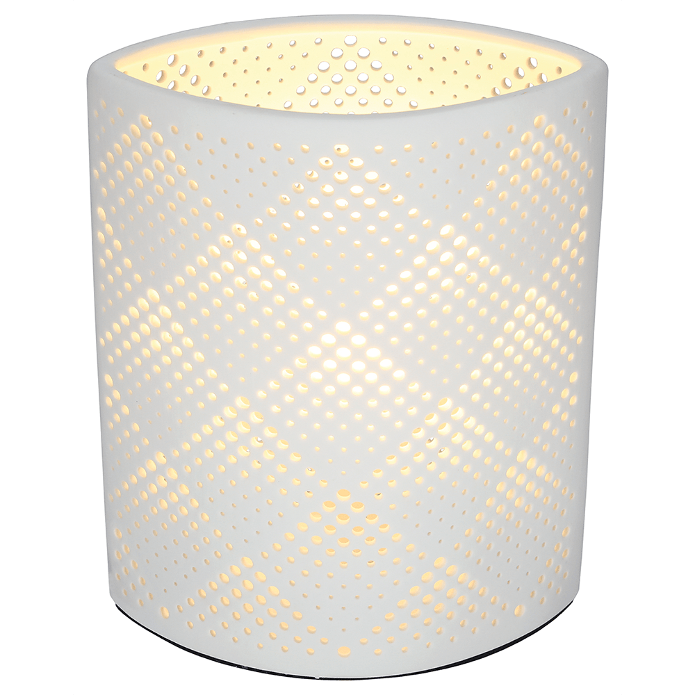 Porzellanlampe 'Prisma' 30020 - WeihnachtsladenSAICO