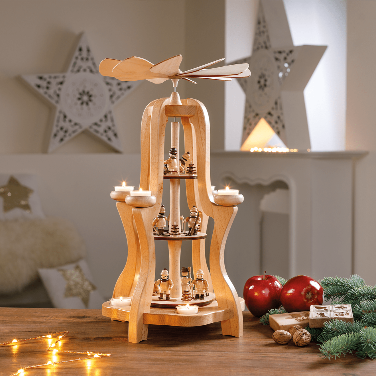 Pyramide 'Winterkinder' 68832 - WeihnachtsladenLenk & Sohn