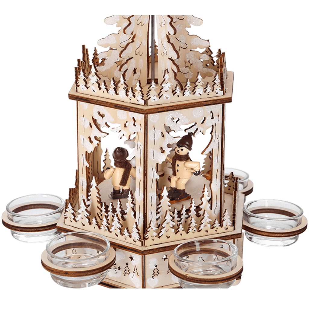 Pyramide 'Winterszene' - WeihnachtsladenHeinz HANDELSKONTOR