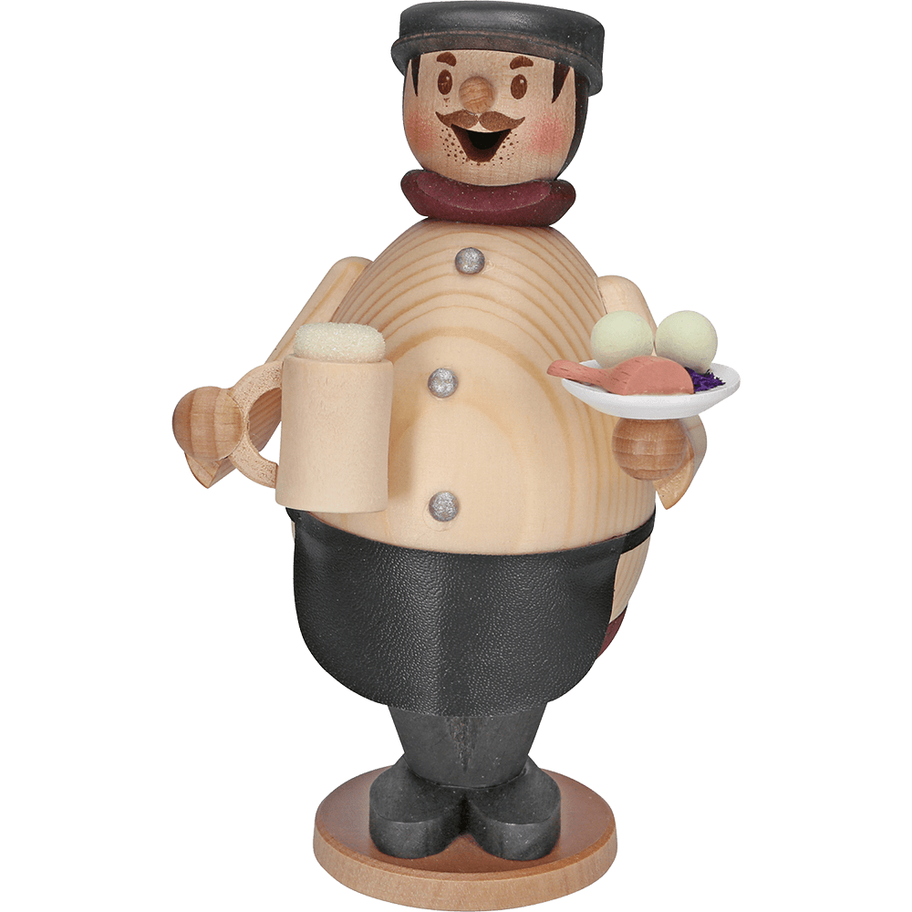 Räuchermännchen Max der Wirt - WeihnachtsladenDrechslerei Kuhnert