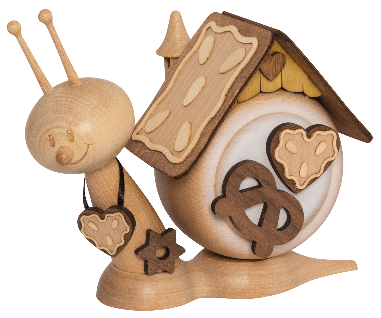 Räucherschnecke Sunny - WeihnachtsladenDrechslerei Kuhnert