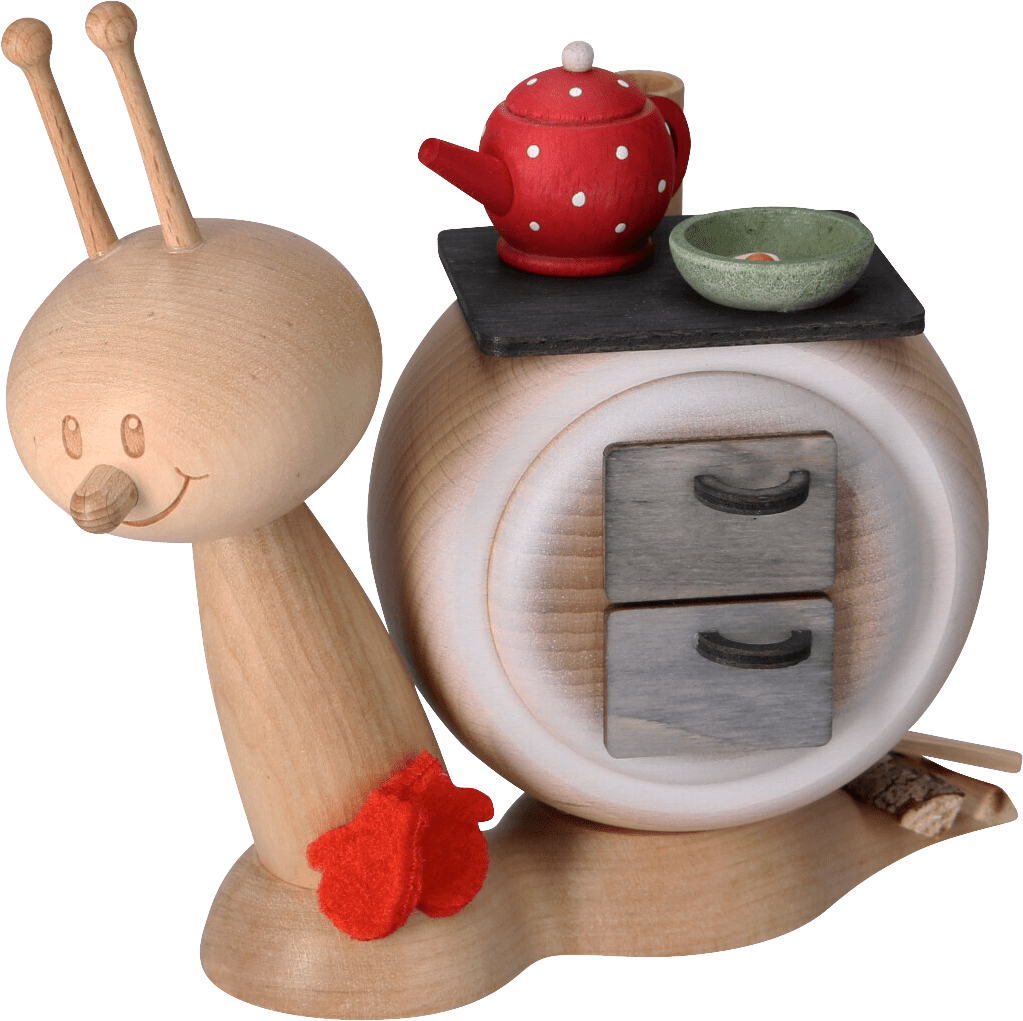 Räucherschnecke Sunny 'Ofenschnecke' - WeihnachtsladenDrechslerei Kuhnert