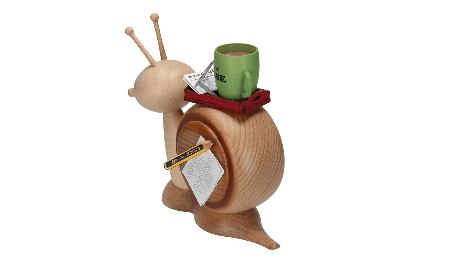 Räucherschnecke Sunny 'Quiz' - WeihnachtsladenDrechslerei Kuhnert