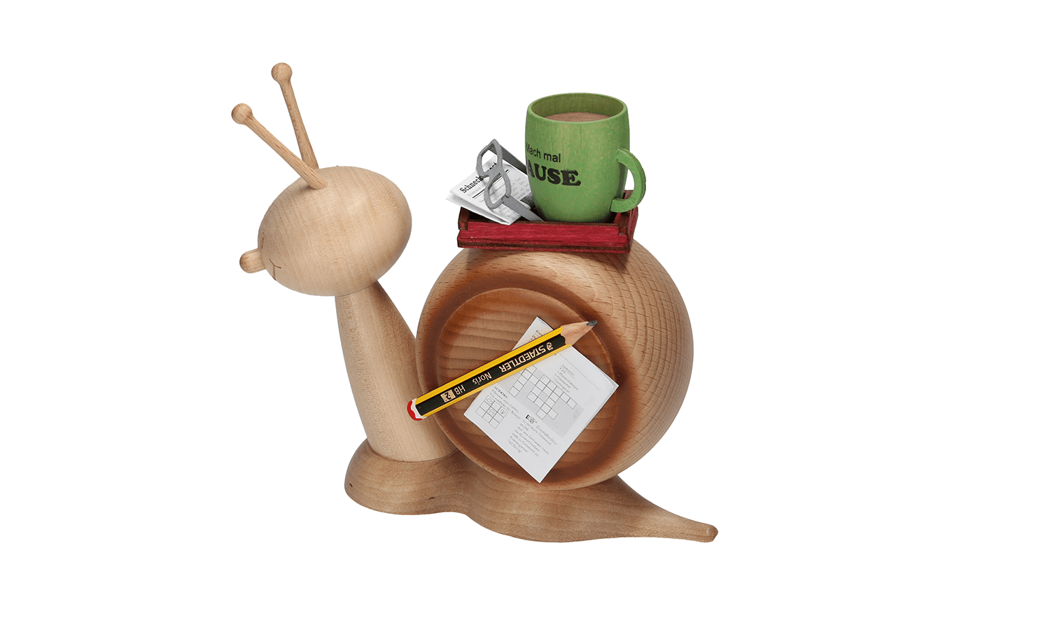 Räucherschnecke Sunny 'Quiz' - WeihnachtsladenDrechslerei Kuhnert