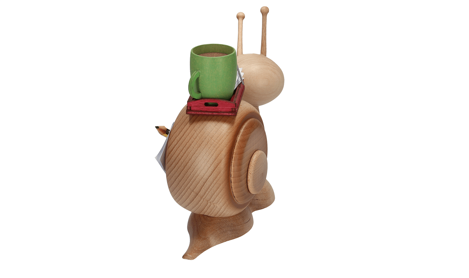 Räucherschnecke Sunny 'Quiz' - WeihnachtsladenDrechslerei Kuhnert