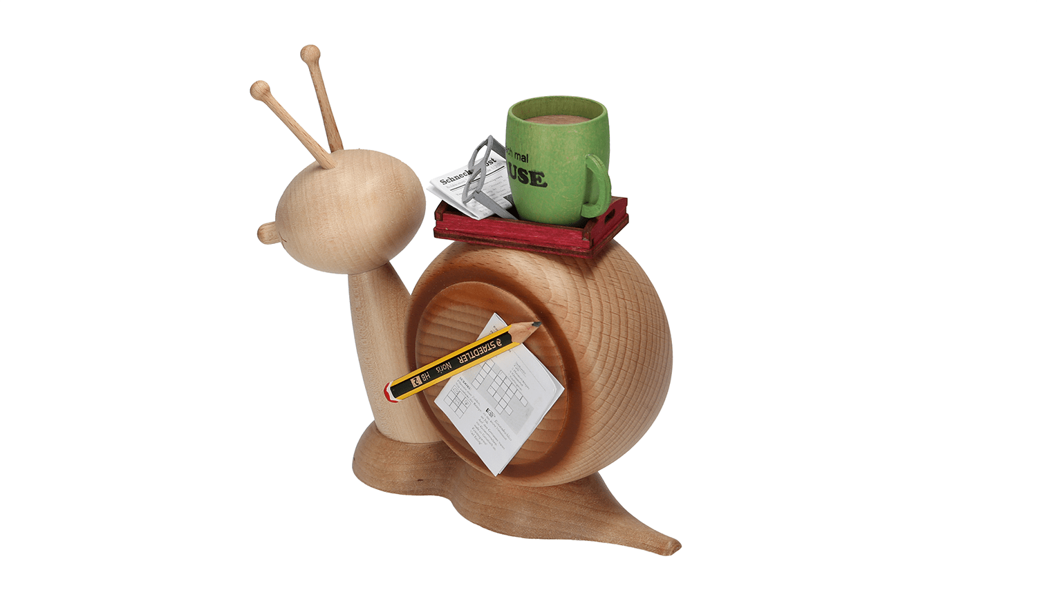 Räucherschnecke Sunny 'Quiz' - WeihnachtsladenDrechslerei Kuhnert